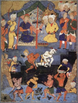 gog magog religioso islam Pinturas al óleo
